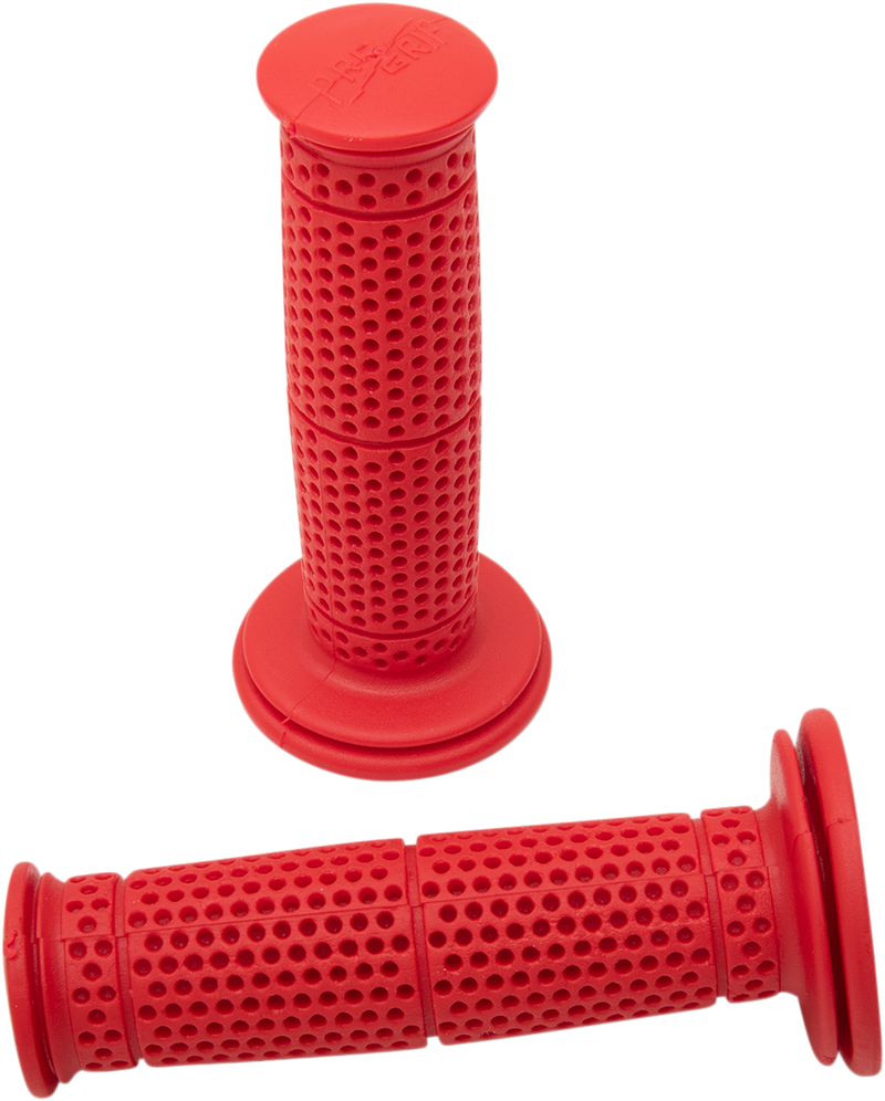 Dual Sport 714 Rally Grips - Red