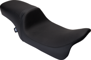 Predator 2-Up Seat - Vinyl - Black - Smooth - w/o Backrest - FLH/FLT '08-'24