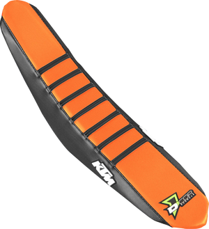 Seat Cover - Black/Orange - SX/F '16-'18