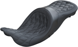 Longhaul 2Up Seat - Double Diamond w/ Charcoal Gray Thread - FL '08-'23