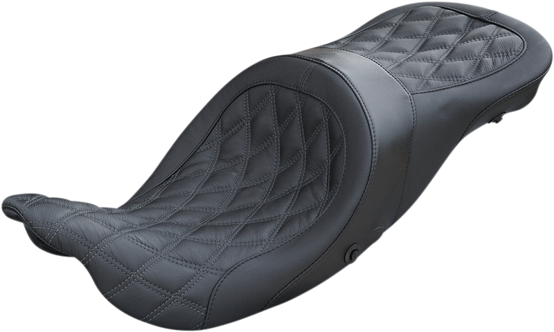 Longhaul 2Up Seat - Double Diamond w/ Charcoal Gray Thread - FL '08-'23