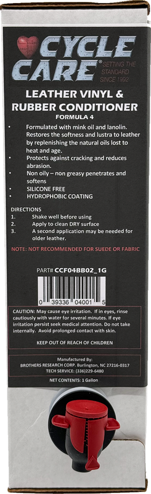 Formula 4 Leather Vinyl - Bag in Box - 1 U.S. gal.