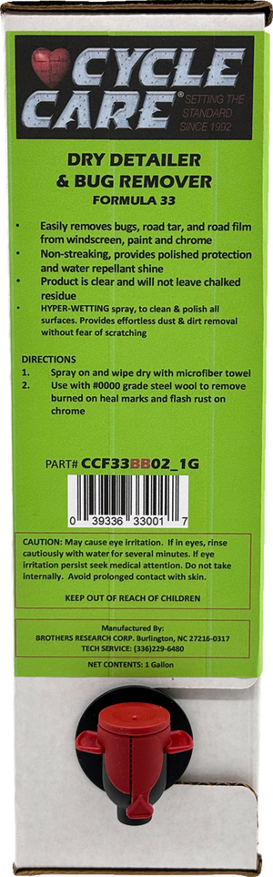 Formula 33 Detailer & Bug Remover - Bag in Box - 1 U.S. gal.