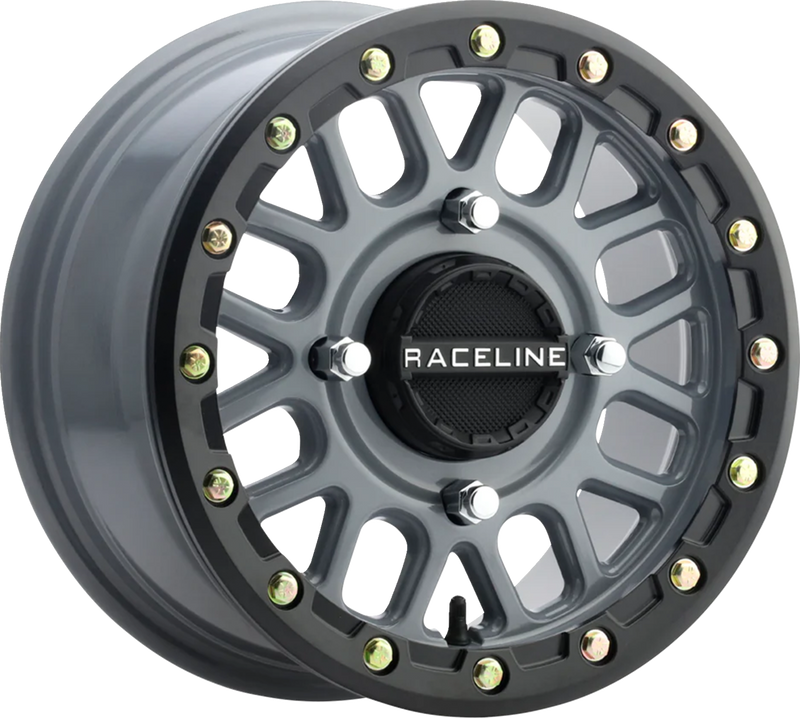 Wheel - Podium - Beadlock - Front/Rear - Stealth - 15x6 - 4/156 - 5+1 (+40 mm)
