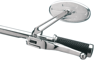 Mirror - Stealth I - Side View - Oval - Chrome
