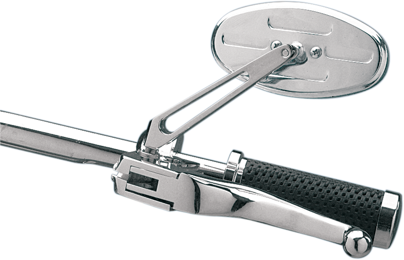 Mirror - Stealth I - Side View - Oval - Chrome