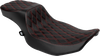 Performance Predator 2-Up Seat - Extended Reach - Vinyl - Red Double Diamond Stitch - view 1