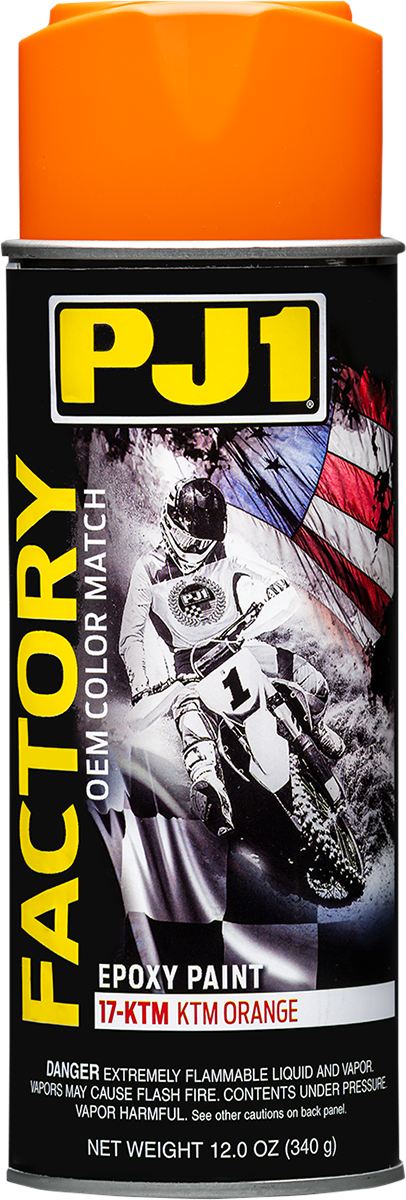 Factory Match Paint - KTM Orange '17-'18 - 12 oz. net wt. - Aerosol