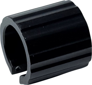 Neutral Switch Cover - Vertical Milled - Black - Big Twin