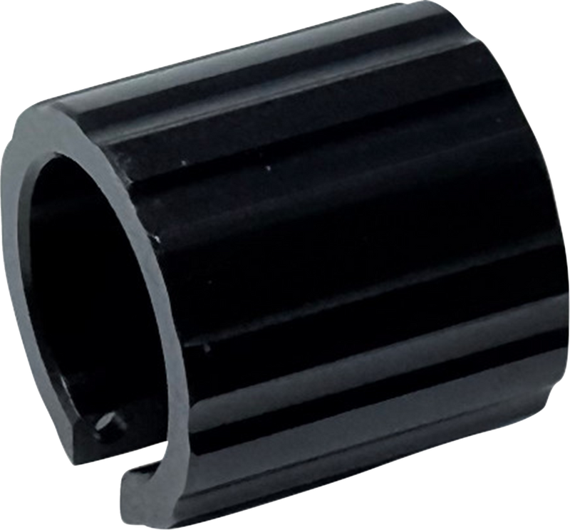 Neutral Switch Cover - Vertical Milled - Black - Big Twin