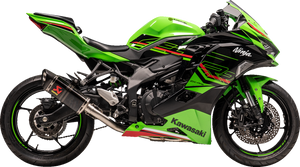 Racing Line Exhaust System - Carbon Fiber