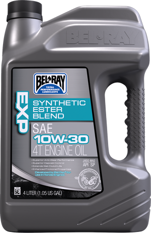 EXP Synthetic Blend 4T Oil - 10W-30 - 4 L