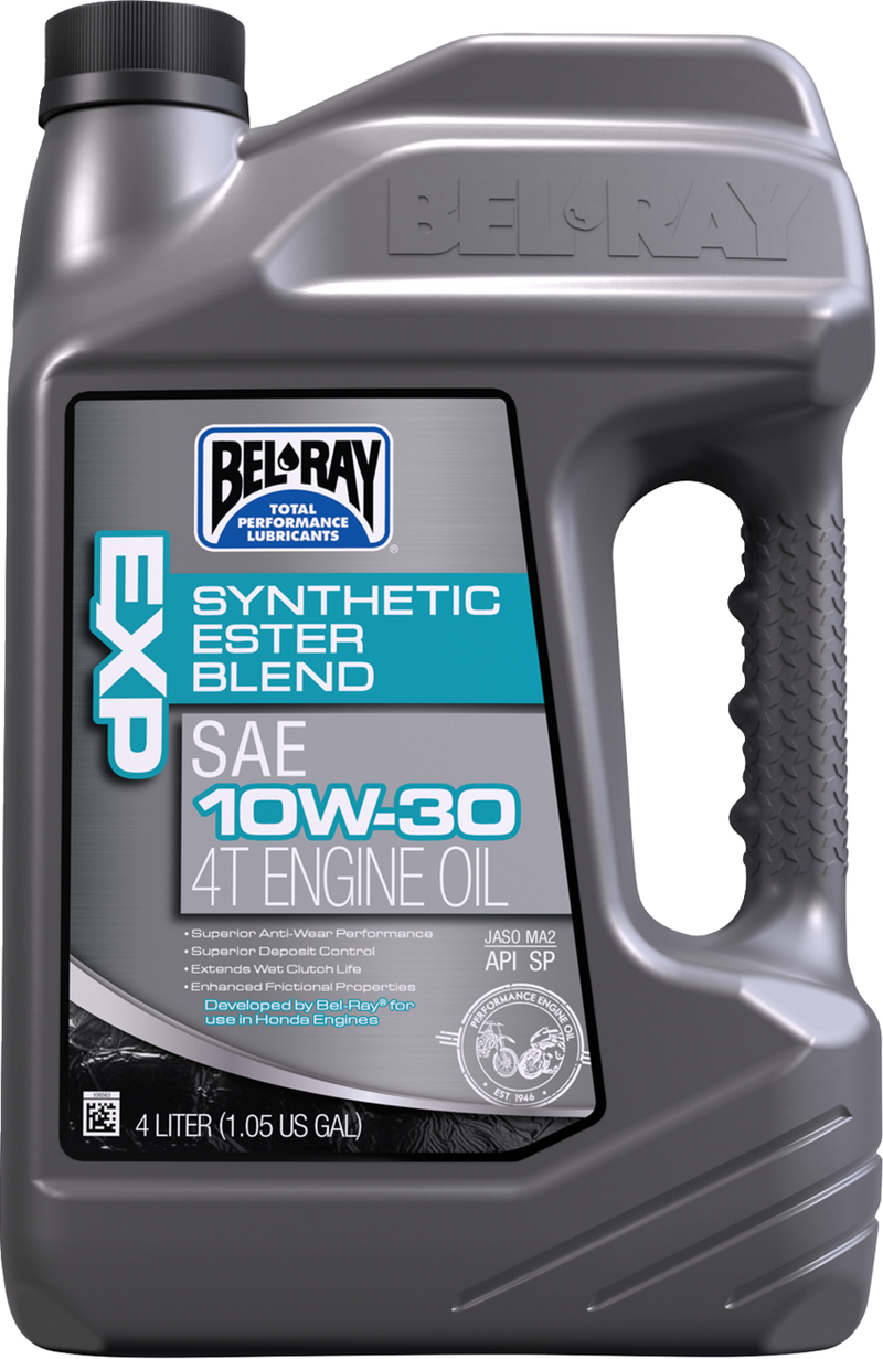 EXP Synthetic Blend 4T Oil - 10W-30 - 4 L