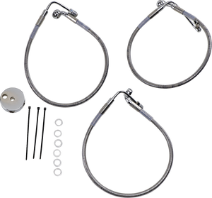 Brake Line - Front (Lower/Upper) - Stainless Steel