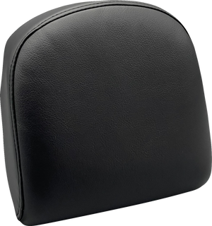 Sissy Bar Pad - Small - Smooth - Dull Black