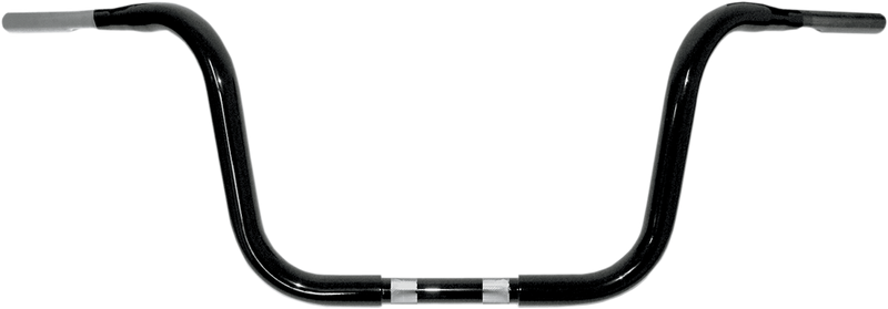 1-1/4" Buffalo Touring Handlebar - 12" - TBW - Black