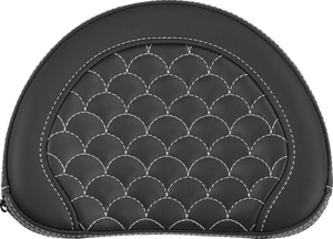 PAD BR CONTOURED DS WHT STITCH