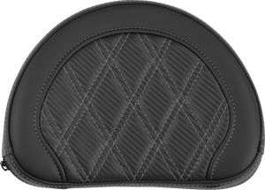 PAD BR CONTOURED CF LS GRY STITCH