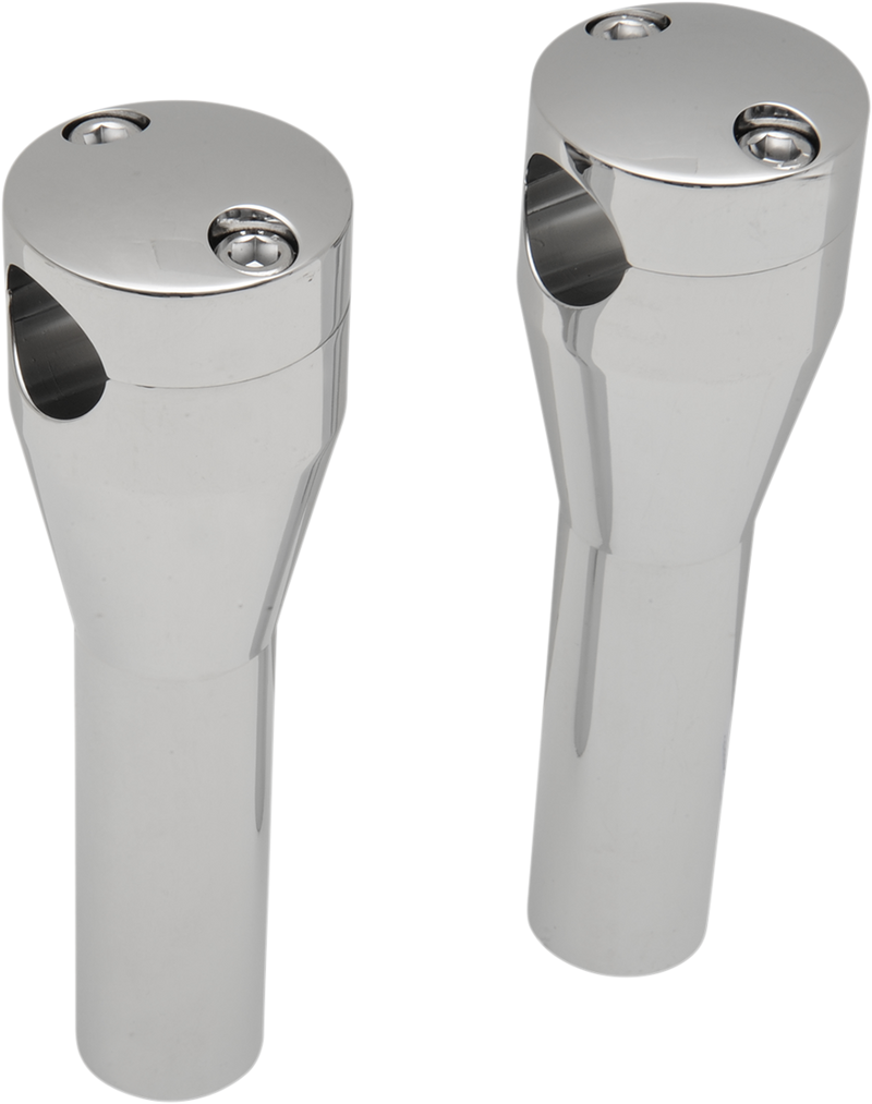Handlebar Riser Sockets - Bolt Top - 6"