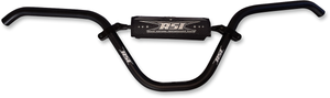 Boondoggler Tapered Aluminum Handlebar - 10° - 7" - Black