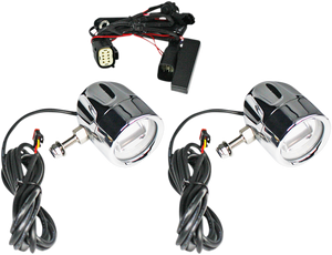 Fog Light - Chrome - Clear Lens