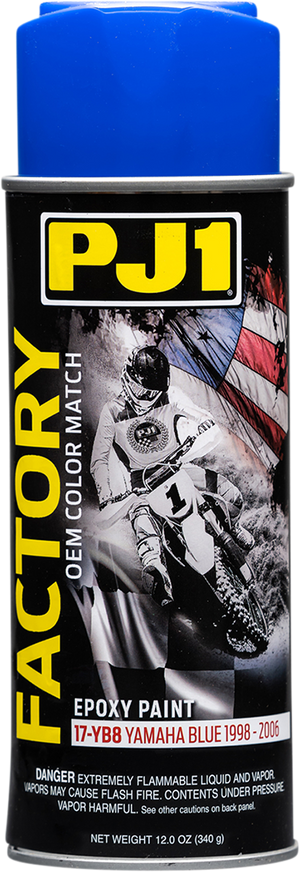 Factory Match Paint - Yamaha Blue '98-'06 - 12 oz. net wt. - Aerosol