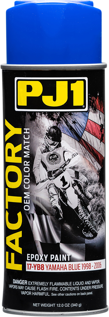 Factory Match Paint - Yamaha Blue '98-'06 - 12 oz. net wt. - Aerosol