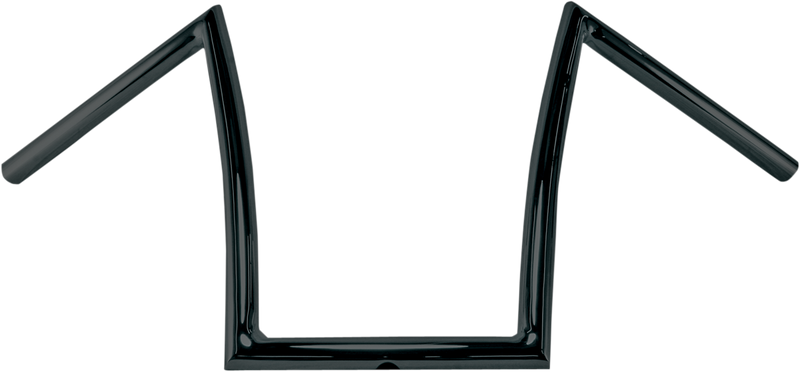 1" Strip Handlebar - 12" - Black