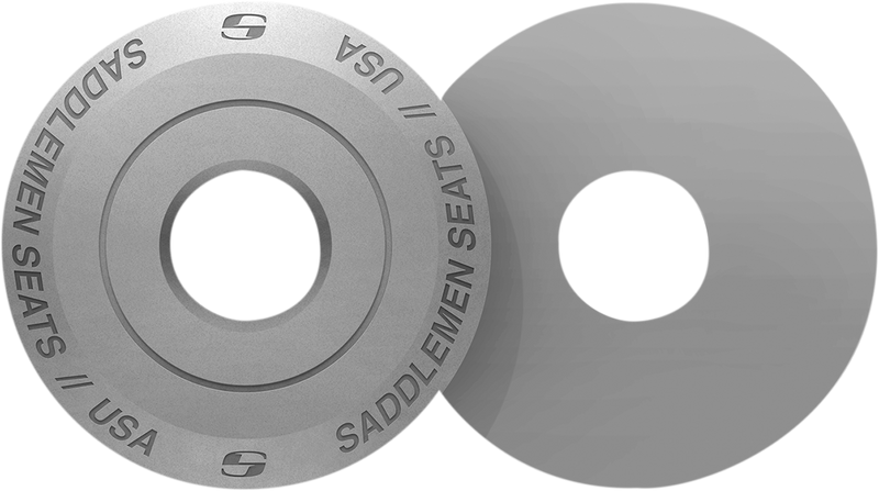 SEAT FENDER WASHER SILVER
