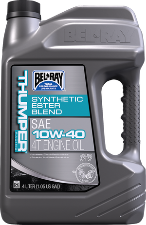 Thumper Synthetic Blend 4T Oil - 10W-40 - 4L