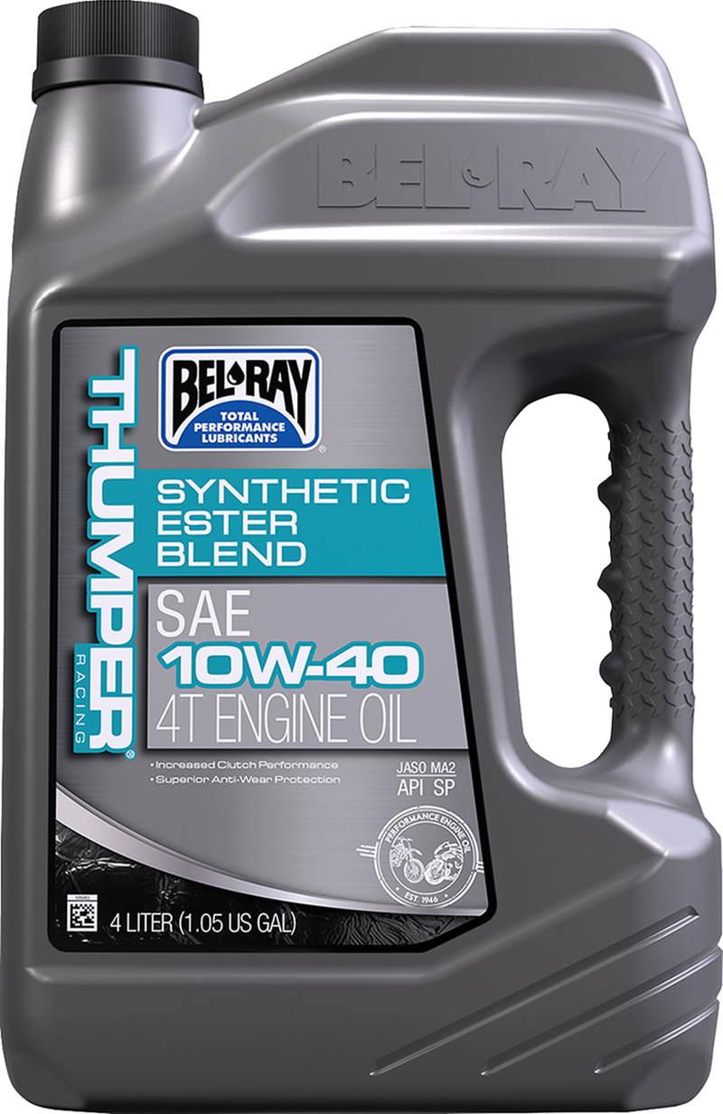 Thumper Synthetic Blend 4T Oil - 10W-40 - 4L