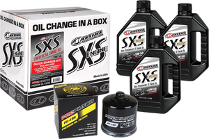 SXS Synthetic Oil Change Kit - Polaris Turbo - 5W-50