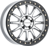 Wheel - Alpha - Front/Rear - Hyper Silver/with Black Ring - 17x7 - 4/137 - +25 mm - view 1