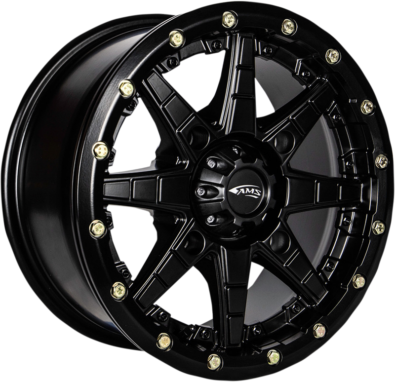 Wheel - Roll'n 106 - Front/Rear - Black - 14x7 - 4/156 - 5+2
