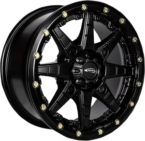 Wheel - Roll'n 106 - Front/Rear - Black - 14x7 - 4/137 - 5+2