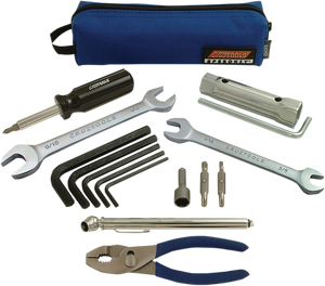 Tool Kit - Ultra-Compact - Zipper Pouch - Harley Davidson