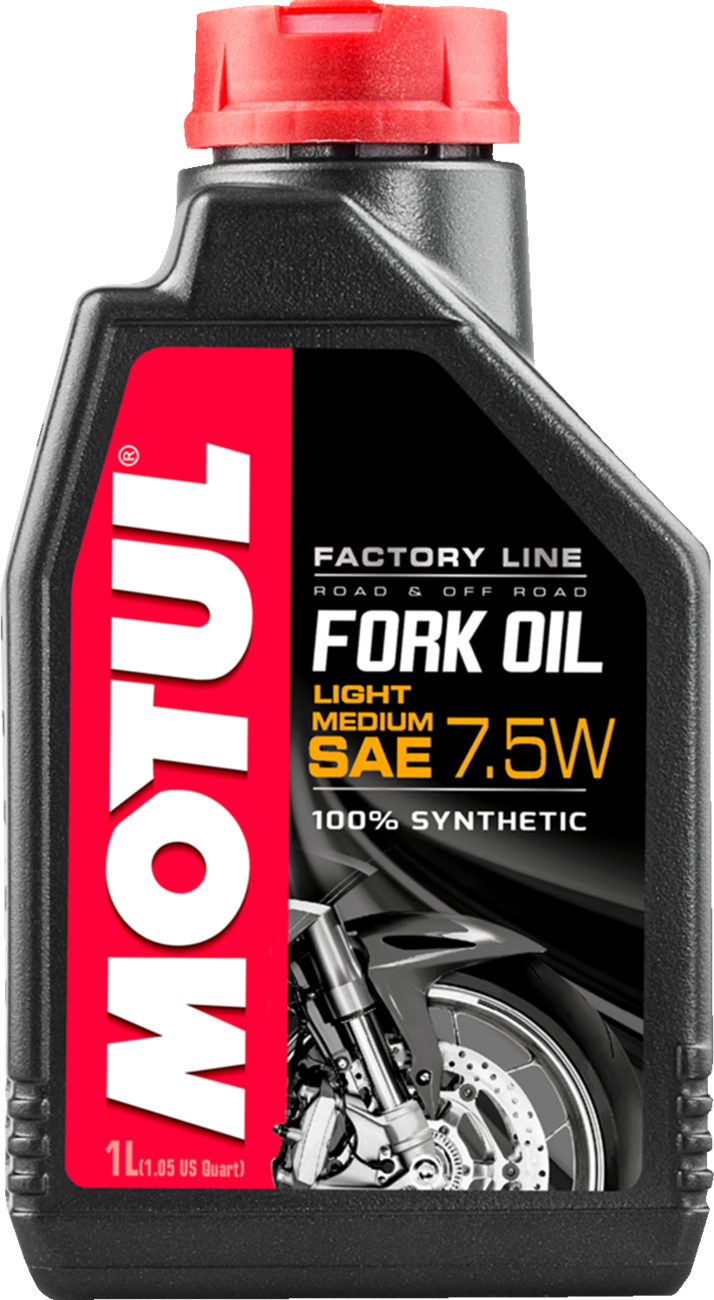 Light/Medium Factory Line Fork Oil - 7.5W