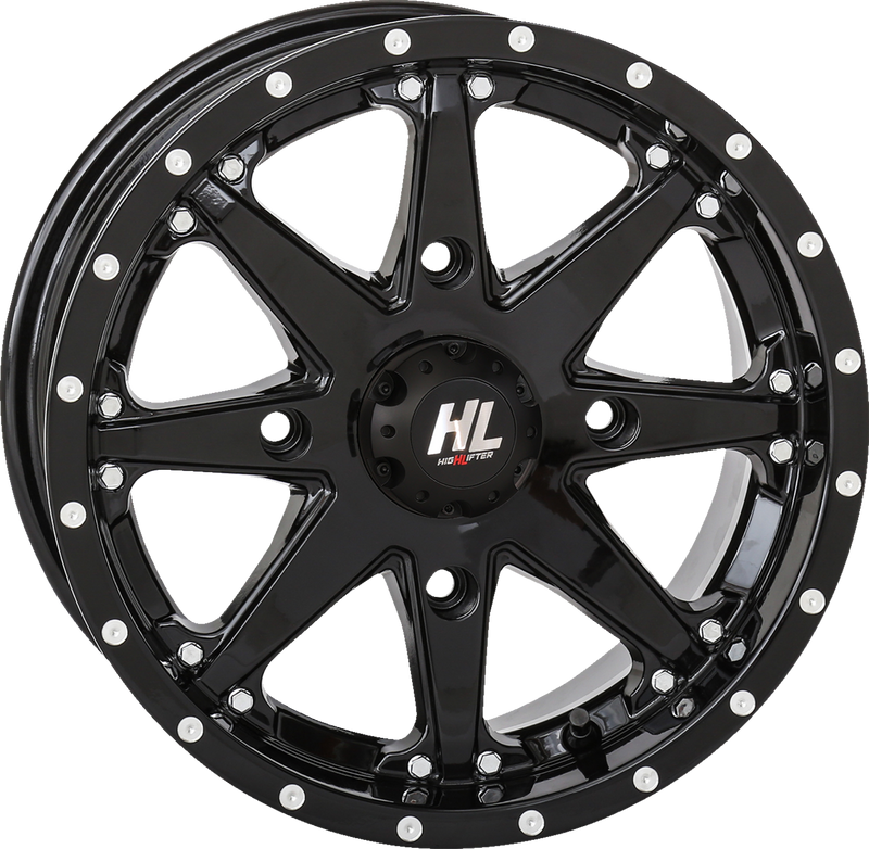 Wheel - HL10 - Front/Rear - Gloss Black - 14x7 - 4/137 - 5+2 (+30 mm)