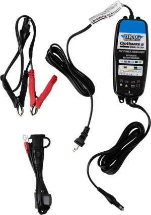 Drag Specialties Battery Charger - Optimate 2 Duo