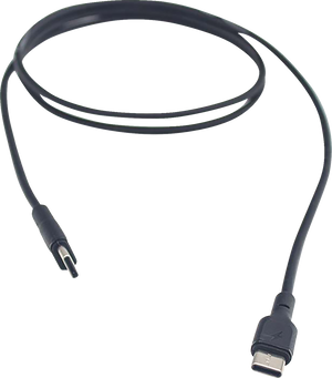 Male USB-C to Male USB-C Cable - Phone - Charger - 40" - Black