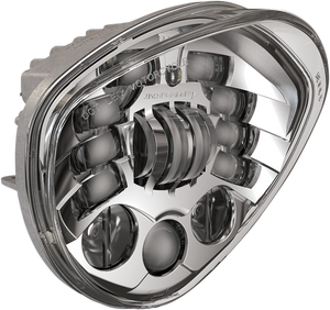 Headlight - Adaptive 2 - LED - 7" Chrome - Victory