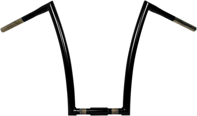 1-1/4" Strip Handlebar - Springer - 17" Rise - Black