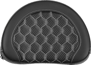 PAD BR CONTOURED HC WHT STITCH