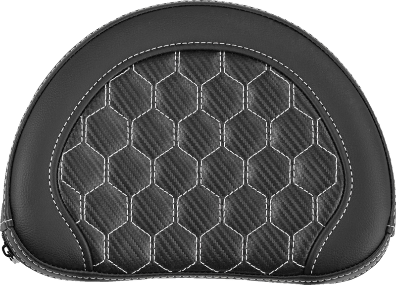 PAD BR CONTOURED HC WHT STITCH