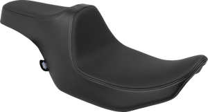 Predator III Seat - Smooth - Black Solar Leather - FLT/FLH '23-'24