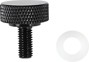 Seat Knob - Smooth - Black - 1/4"-28