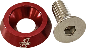 Seat Bolt - 1/4"-20 - Red