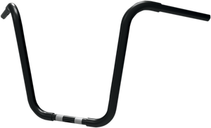1-1/4" Fat Ape Hanger Handlebar - 16" - TBW - Black