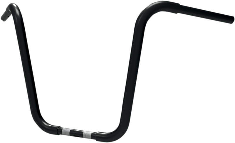 1-1/4" Fat Ape Hanger Handlebar - 16" - TBW - Black