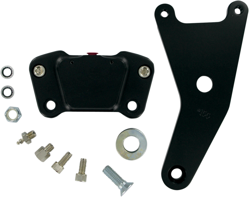 Rear Caliper - Smooth Black - '73-'80BT